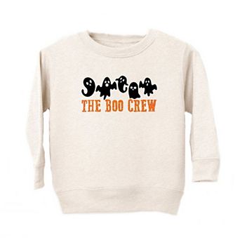 The Boo Crew Glitter Toddler Graphic Sweatshirt