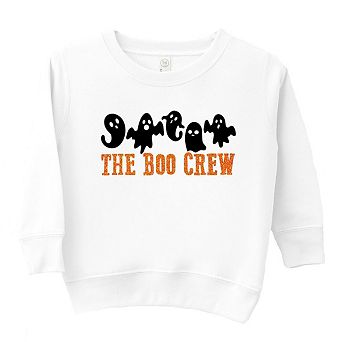 The Boo Crew Glitter Toddler Graphic Sweatshirt