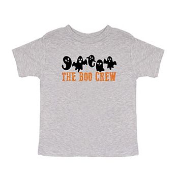The Boo Crew Glitter Toddler Short Sleeve Graphic Tee