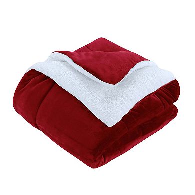 MarCielo 3 Piece Soft Micromink Fluffy Ultra Cozy Sherpa Comforter Set