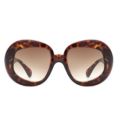 Oversized Geometric Oval Round Fashion Women's Sunglasses