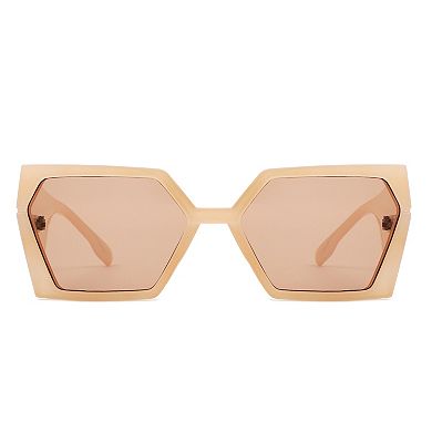 Chunky Geometric Fashion Square Sunglasses