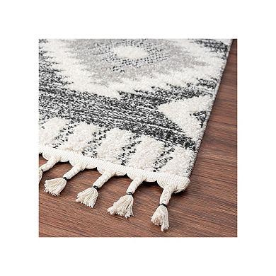 Luxe Weavers Moroccan Geometric Diamond Area Rug
