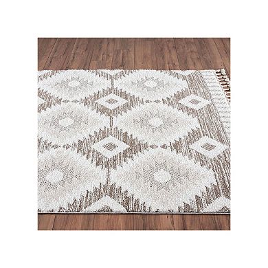 Luxe Weavers Moroccan Geometric Diamond Area Rug