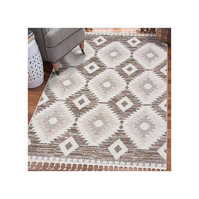 Luxe Weavers Moroccan Geometric Diamond Area Rug