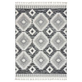 Luxe Weavers Moroccan Geometric Diamond Area Rug