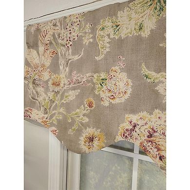 Monte Cristo Provance 3" Rod Pocket Lining Luxurious And Elegant Window Treatment Valance