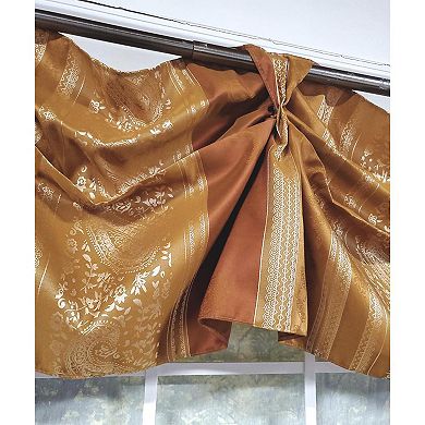 Nikoleta Celebration Valance Hand Pleated Tabs Elegant Window Treatment Valance