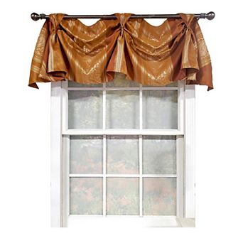 Nikoleta Celebration Valance Hand Pleated Tabs Elegant Window Treatment Valance