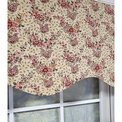 Loulia Provance 3" Rod Pocket Lining Luxurious And Elegant Window Treatment Valance