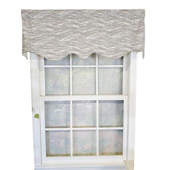Vasiliki Regal 3" Rod Pocket Lining Luxurious And Elegant Window Treatment Valance