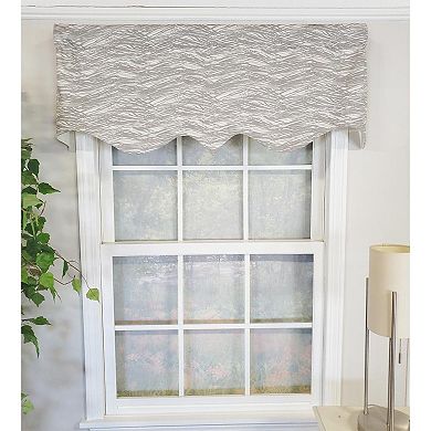 Vasiliki Regal 3" Rod Pocket Lining Luxurious And Elegant Window Treatment Valance