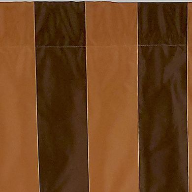 Pascal Stripe Regal 3" Rod Pocket Lining Luxurious And Elegant Window Treatment Valance