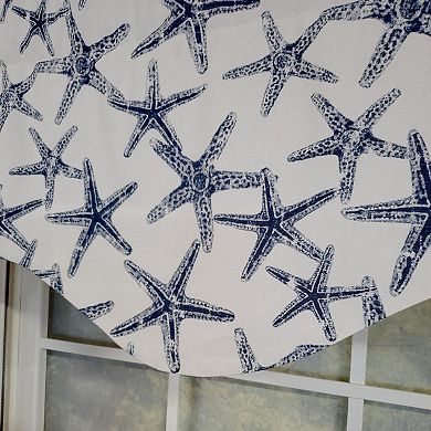 Sea Friends Cornice 3" Rod Pocket Lining Luxurious And Elegant Window Treatment Valance