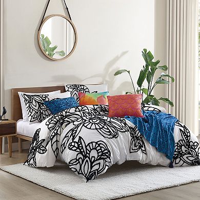 Rochelle Porter Wild Out Tufted 3-piece Duvet Set