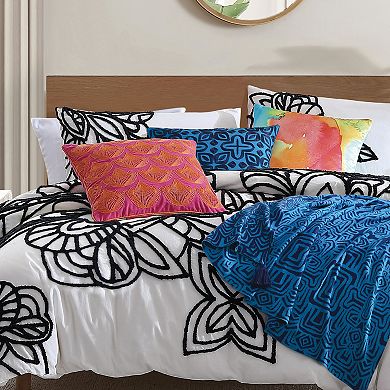 Rochelle Porter Wild Out Tufted 3-piece Duvet Set