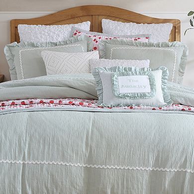 Peri Renee Ruffle 3-piece Comforter Set