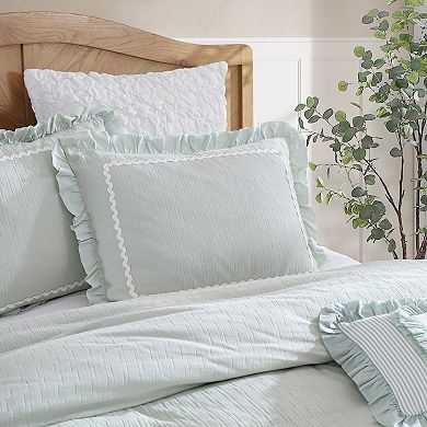 Peri Renee Ruffle 3-piece Comforter Set