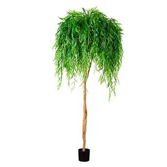 nearly natural 8-ft. Willow Artificial Tree