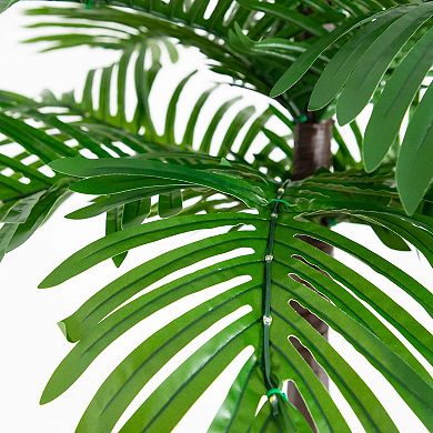 nearly natural 6-ft. Pre-Lit Artificial Palm Tree