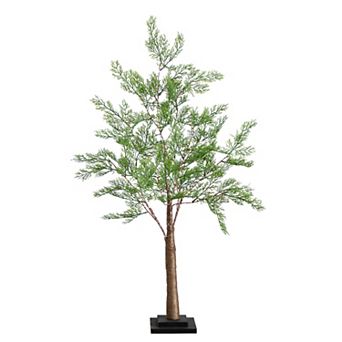 nearly natural 3-ft. Pre-Lit Artificial Cypress Tree