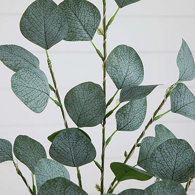 nearly natural 2-ft. Pre-Lit Artificial Eucalyptus Tree
