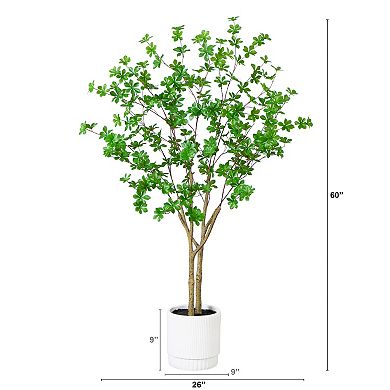 nearly natural 5-ft. Artificial Enkianthus Tree