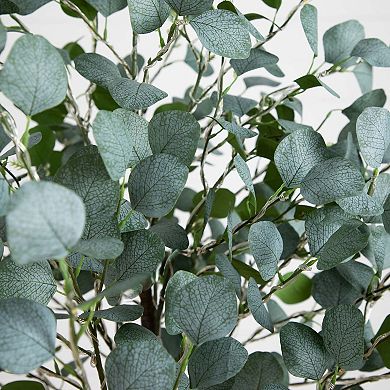 nearly natural 6-ft. Pre-Lit Artificial Eucalyptus Tree