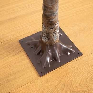 nearly natural 6-ft. Pre-Lit Artificial Eucalyptus Tree