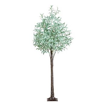 nearly natural 6-ft. Pre-Lit Artificial Olive Tree