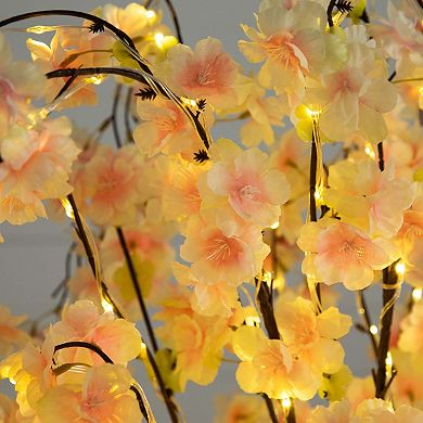 nearly natural 5-ft. Pre-Lit Artificial Cascading Cherry Blossom Tree