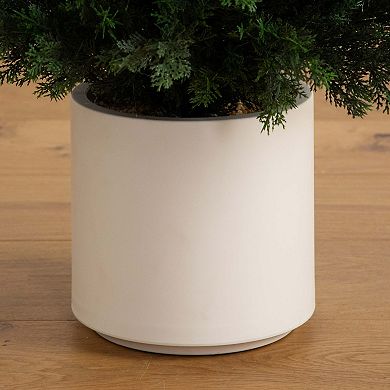 nearly natural 6-ft. Pre-Lit Artificial Cedar Tree