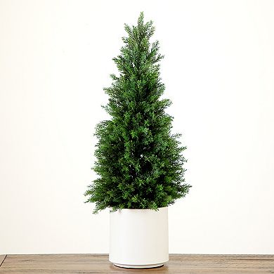 nearly natural 3-ft. Artificial Cedar Tree
