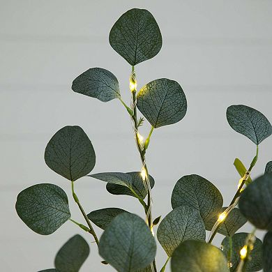 nearly natural 5-ft. Pre-Lit Artificial Eucalyptus Tree