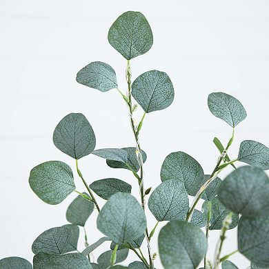 nearly natural 5-ft. Pre-Lit Artificial Eucalyptus Tree