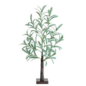 nearly natural 2-ft. Pre-Lit Artificial Olive Tree
