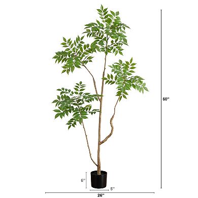 nearly natural 5-ft. Artificial Pieris Tree