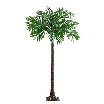 nearly natural 4-ft. Pre-Lit Artificial Palm Tree