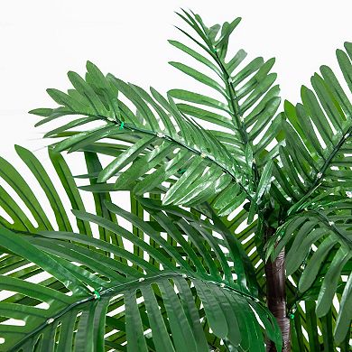 nearly natural 4-ft. Pre-Lit Artificial Palm Tree