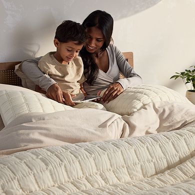 Miryana Jacquard Coverlet Set