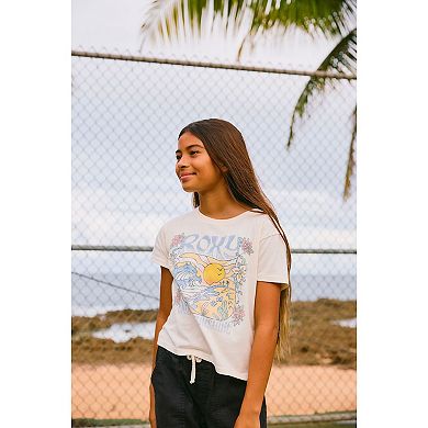 Girls 7-16 Roxy Endless Sunshine Graphic Crew Tee
