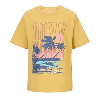 Girls 7-16 Roxy Sun Setter Graphic Oversized Tee