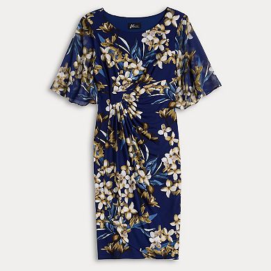 Women's Studio Connection Printed Chiffon Dress