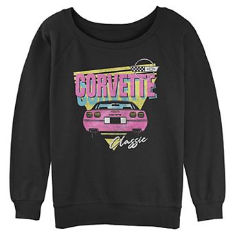 Juniors' Corvette Classic Graphic Pullover