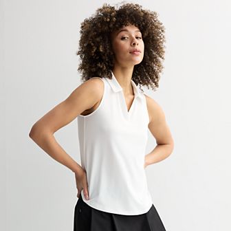 Plus Size Tek Gear® Sport Gear Polo Tank Top
