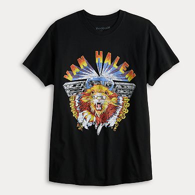 Men's Van Halen Lion Graphic Tee