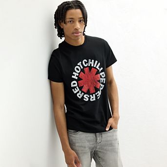 Men's Red Hot Chili Peppers Logo Graphic Tee