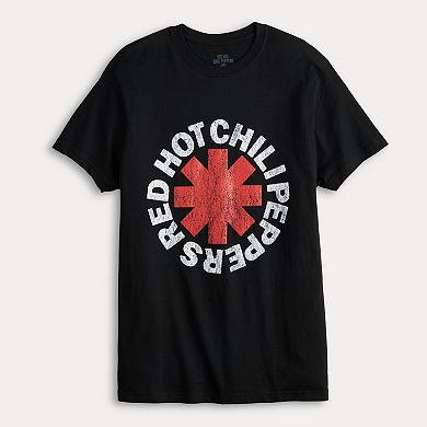 Men's Red Hot Chili Peppers Logo Graphic Tee