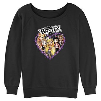 Juniors' Bratz Heart Graphic Pullover