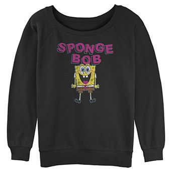 Juniors' Nickelodeon SpongeBob SquarePants Excited Graphic Pullover